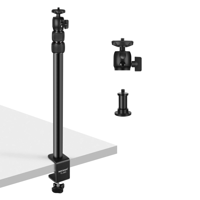 Neewer TL283 Extendable Camera Desk Mount with Ball Head