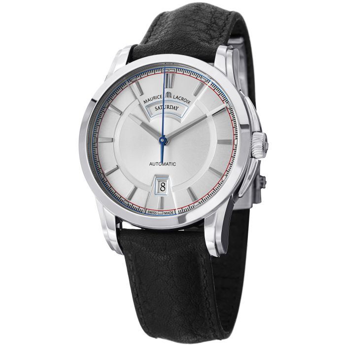 Maurice Lacroix Pontos Day and Date Men's Watch PT6158-SS001-131 Maurice Lacroix Pontos Day and Date Men's Watch PT6158-SS001-131
