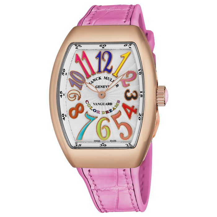 Franck Muller Vanguard Automatic Ladies Watch 32QZCLDR5NROSE Franck Muller Vanguard Automatic Ladies Watch 32QZCLDR5NROSE