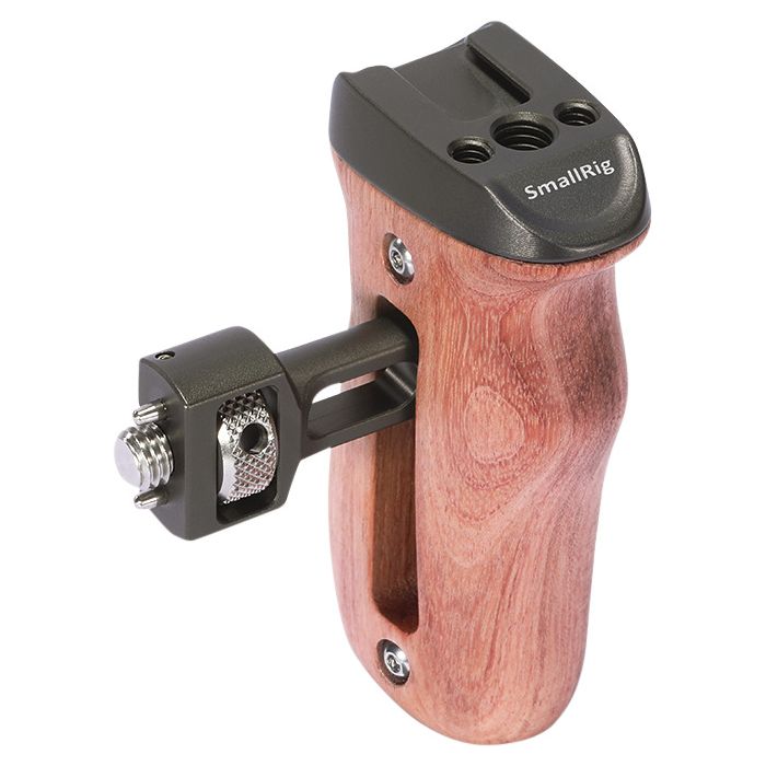 SmallRig 2642 Wood Side Handle w/ Arri-Style Mount