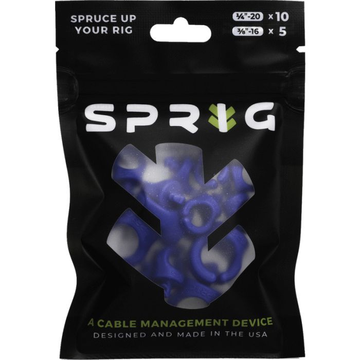 Sprig Blue Value pack 10x 1/4 Sprigs + 5x 3/8 Big Sprigs
