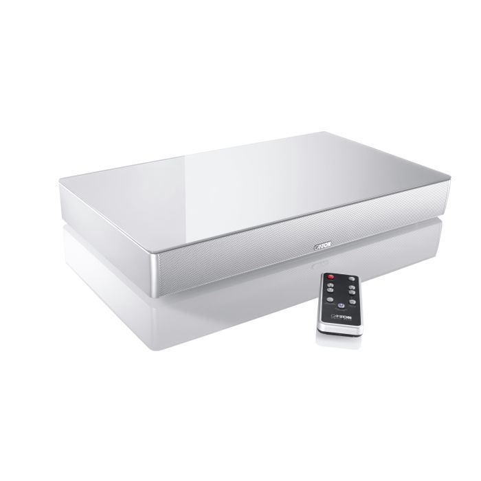 Canton DM 55 Silver Lacquer, Silver Glass