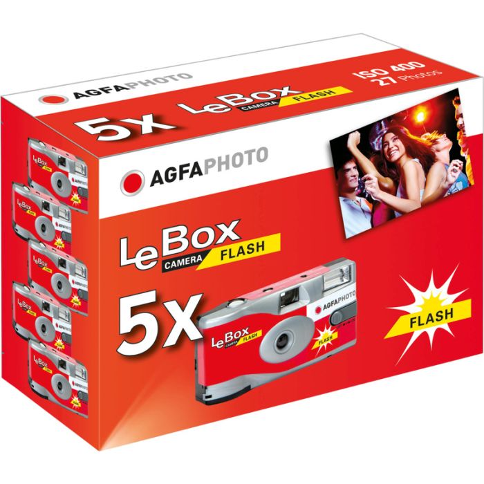 AgfaPhoto LeBox 400 27 Flash 5 pack (601020MP5)