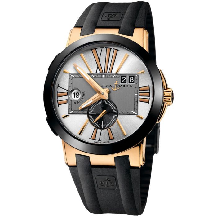Ulysse Nardin Executive Dual Time Men's Watch 246-00-3-421