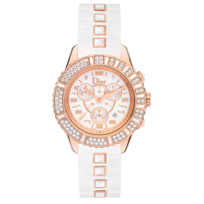 Christian Dior Christal Chronograph Ladies Watch CD114370R001