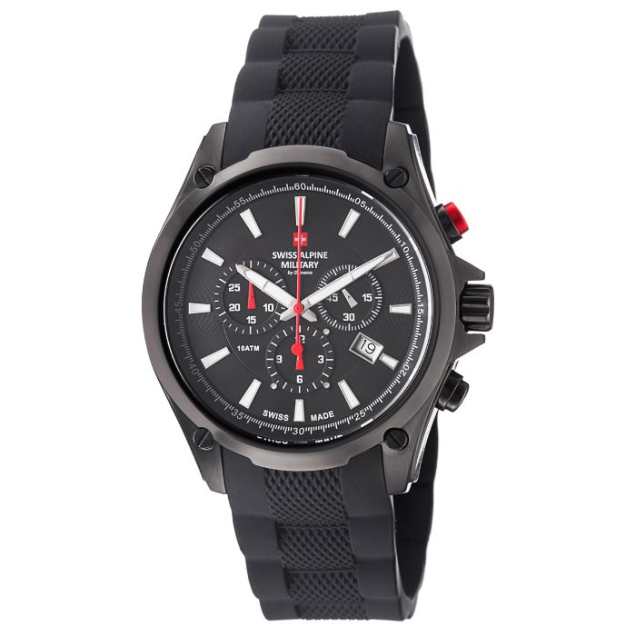 Swiss Alpine Military Red Force Men's Watch 1635.9877