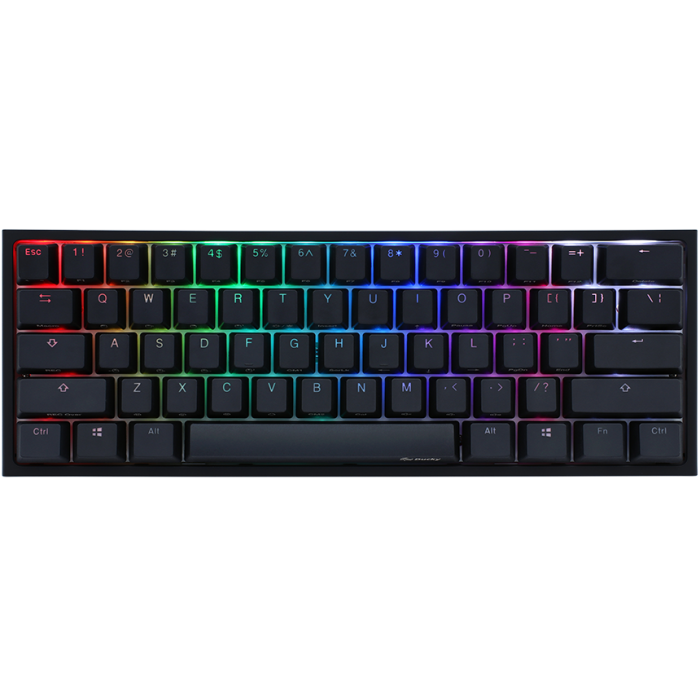 Ducky ONE 2 Mini RGB Gaming Keyboard US Silent Red Switch