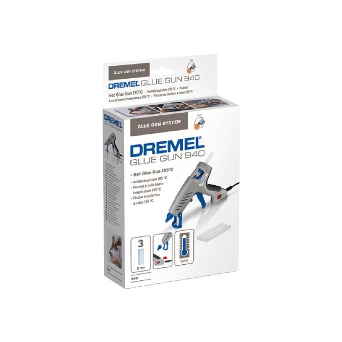 Dremel 940 940 Līmes pistole (11 mm ) (F0130940JA) Dremel 940 940 Līmes pistole (11 mm ) (F0130940JA)
