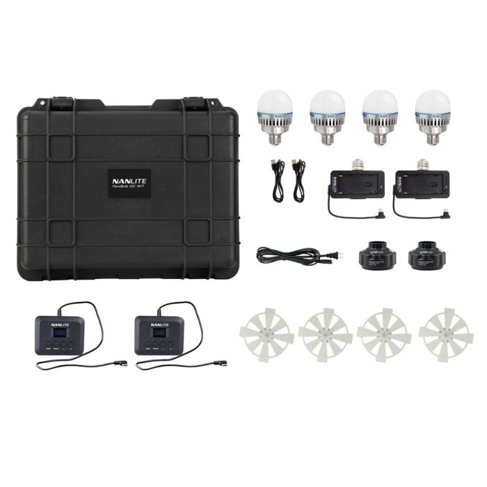Nanlite PavoBulb 10C RGBWW LED Bulb 4-Light Kit