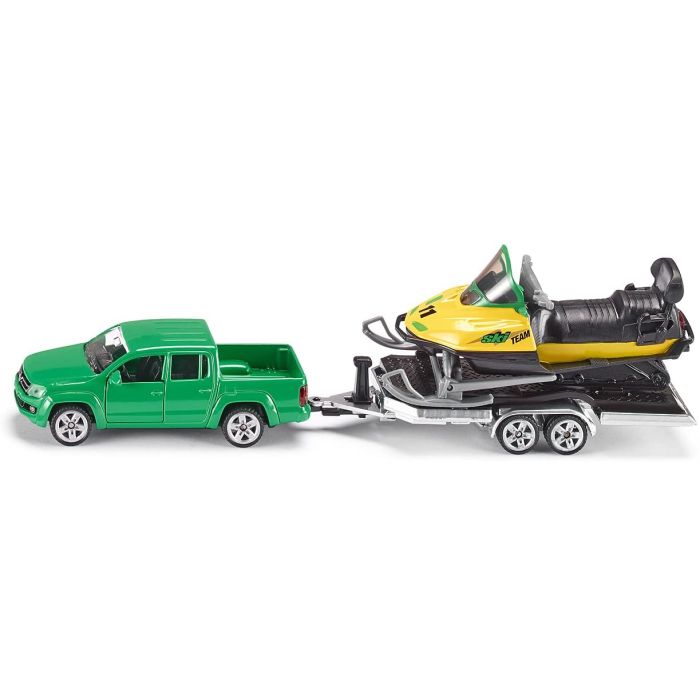 Siku Car with trailer and snowmobile (2548) Siku Car with trailer and snowmobile (2548)