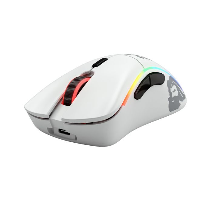 Glorious PC Gaming Race Model D- Minus Wireless matte white (GLO-MS-DMW-MW)