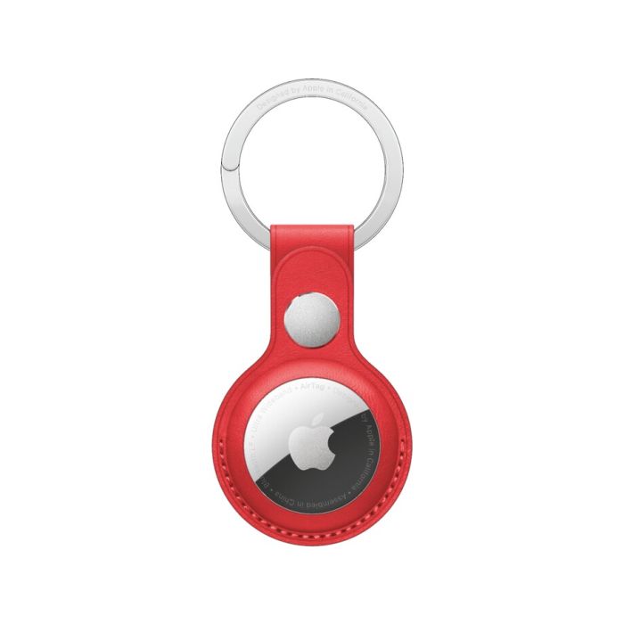 Apple AirTag Leather Key Ring (PRODUCT)RED MK103ZM