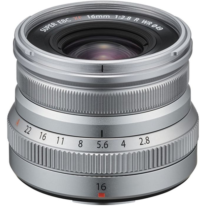 FujiFilm Fujinon XF 16mm F/2.8 R WR Silver