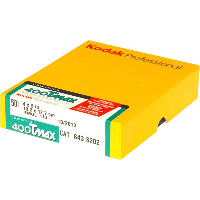 Kodak T-MAX 400 4x5 50 Sheets (8438202)