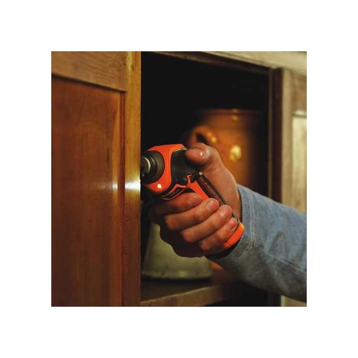 BLACK+DECKER 3.6V Lithium ion Screwdriver with Right Angle Attachment (CS3652LC)