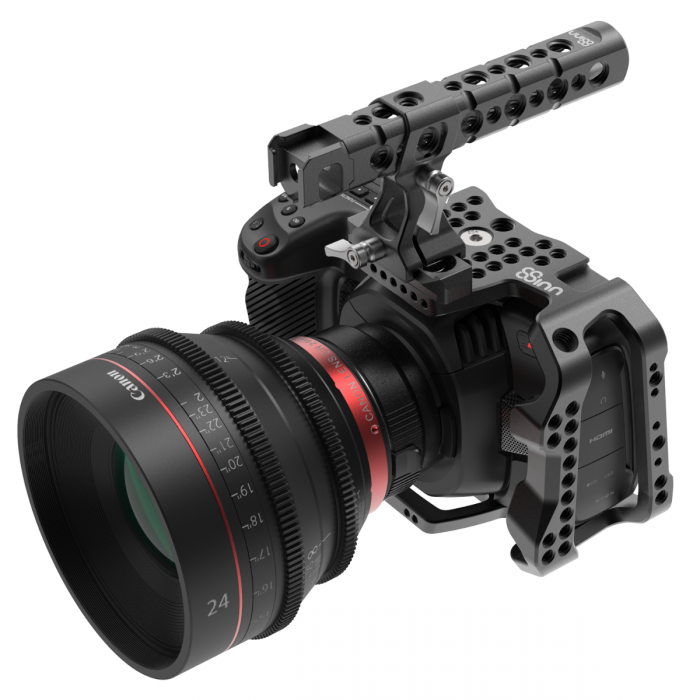 8Sinn BM Pocket Cinema Camera 4K / 6K Half Cage + Top Handle Pro (HDMI & USB-C cable clamp not included)