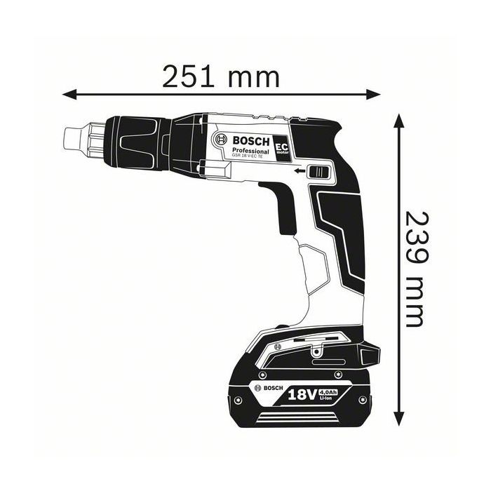 Bosch GSR 18 V-EC TE, SOLO Carton (06019C8003) Bosch GSR 18 V-EC TE, SOLO Carton (06019C8003)