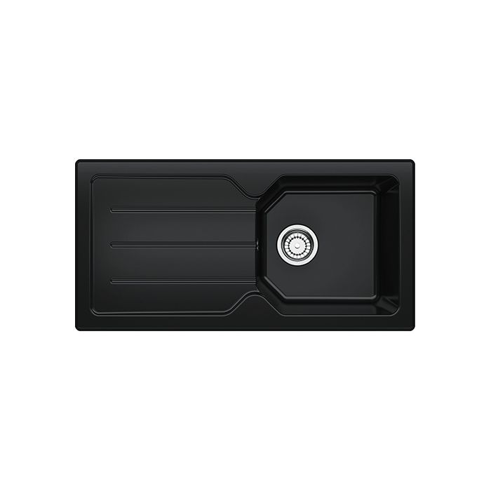 Franke SGK 611-86 Black 86x43.5 ar Pop-Up Vadību (124.0586.222)