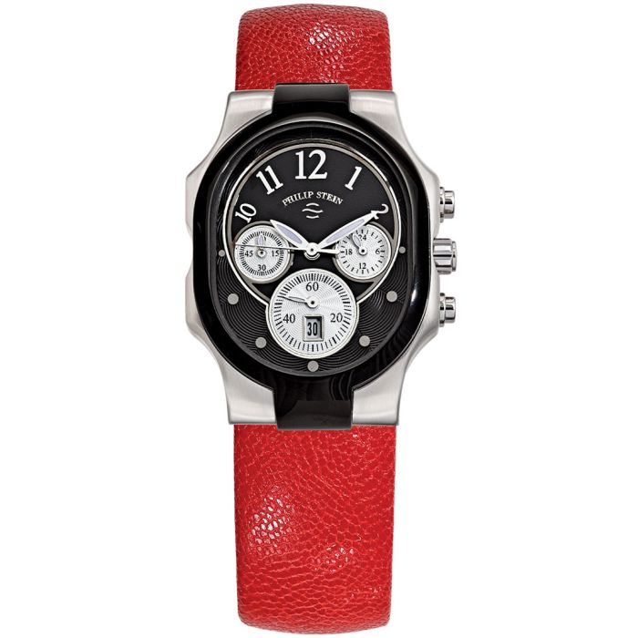 Philip Stein Signature Classic Chronograph Ladies Watch 22TB-FB-CPR Philip Stein Signature Classic Chronograph Ladies Watch 22TB-FB-CPR