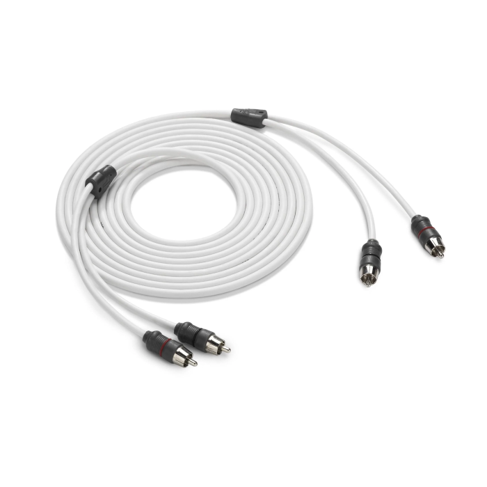 JL Audio JLM-XMD-WHTAIC2-12 2 Channel Interconnect Cable - 12 ft