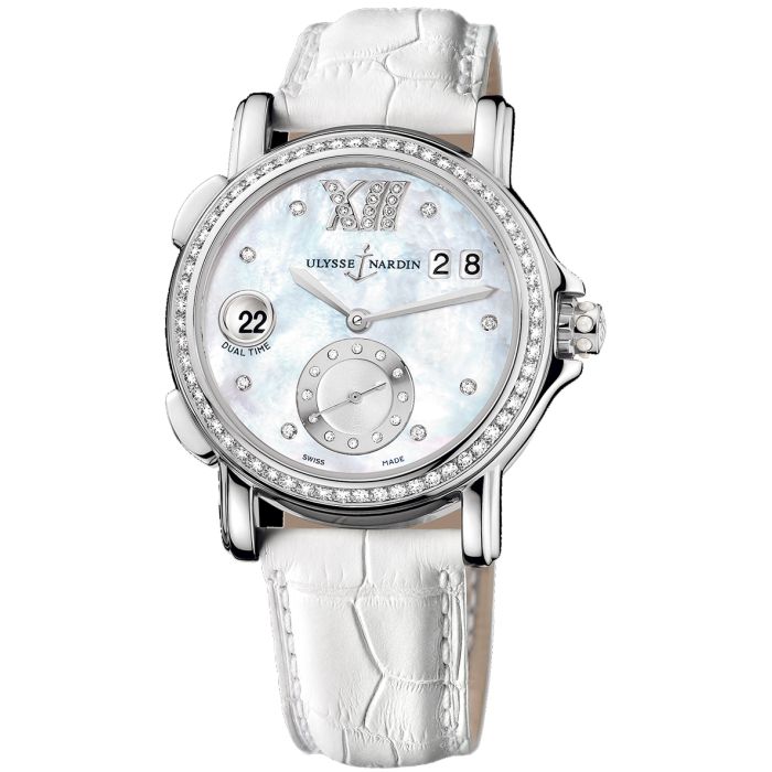 Ulysse Nardin Dual Time Lady Ladies Watch 243-22B.391