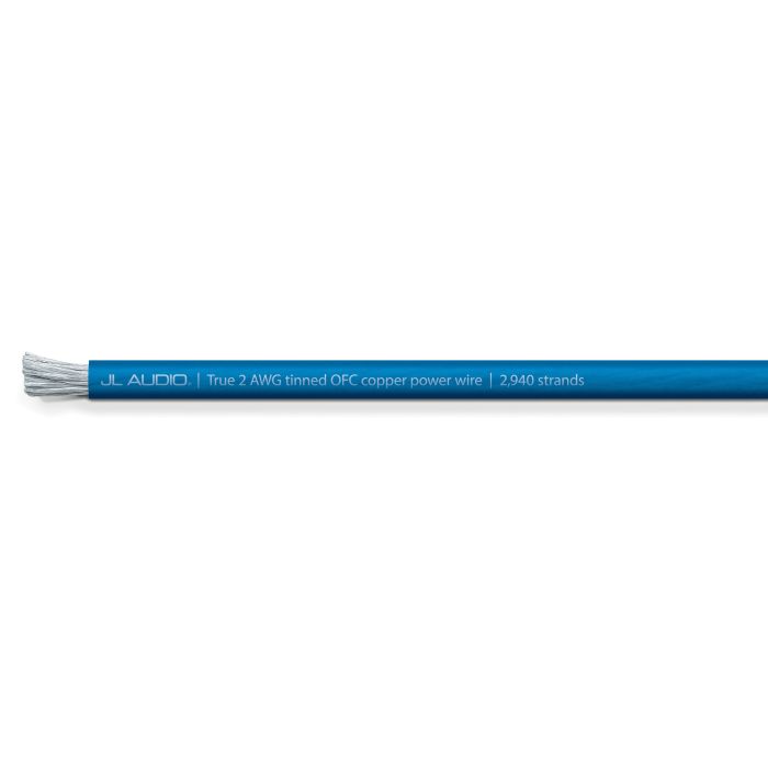 JL Audio JLM-XD-BPW2-50 2 AWG Premium Power Cable - Blue JL Audio JLM-XD-BPW2-50 2 AWG Premium Power Cable - Blue