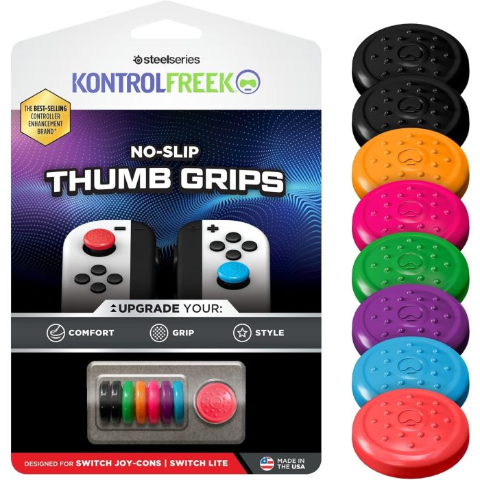 KontrolFreek - No-Slip Thumb Grips | Nintendo Switch Joy-Con | Mix KontrolFreek - No-Slip Thumb Grips | Nintendo Switch Joy-Con | Mix