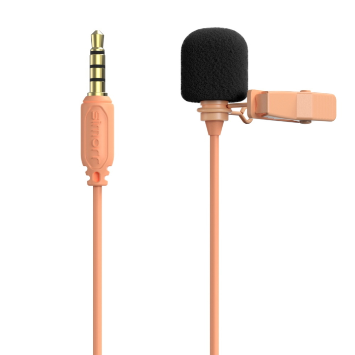 SmallRig simorr Wave L1 3.5mm Lavalier Microphone 3389 Cantaloupe SmallRig simorr Wave L1 3.5mm Lavalier Microphone 3389 Cantaloupe