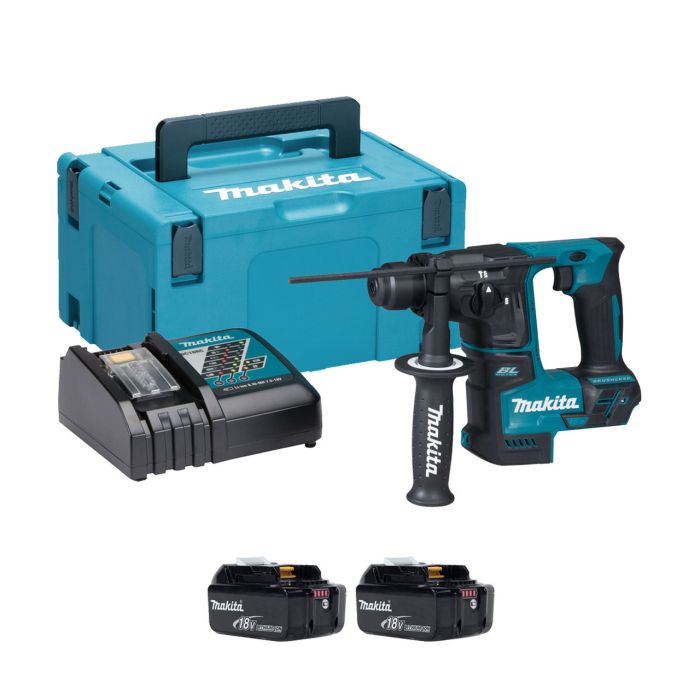 Makita DHR171 + 2pcs 5.0Ah Battery + Makita DC18RC Battery Charger