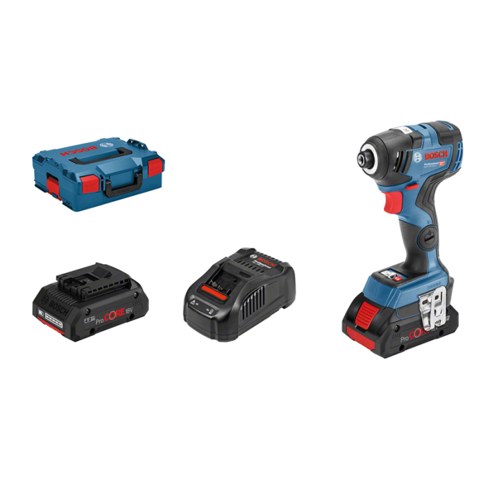 Bosch GDR 18V-200 C, 2x4.0Ah ProCORE18V, 1880CV L-Boxx (06019G4106)