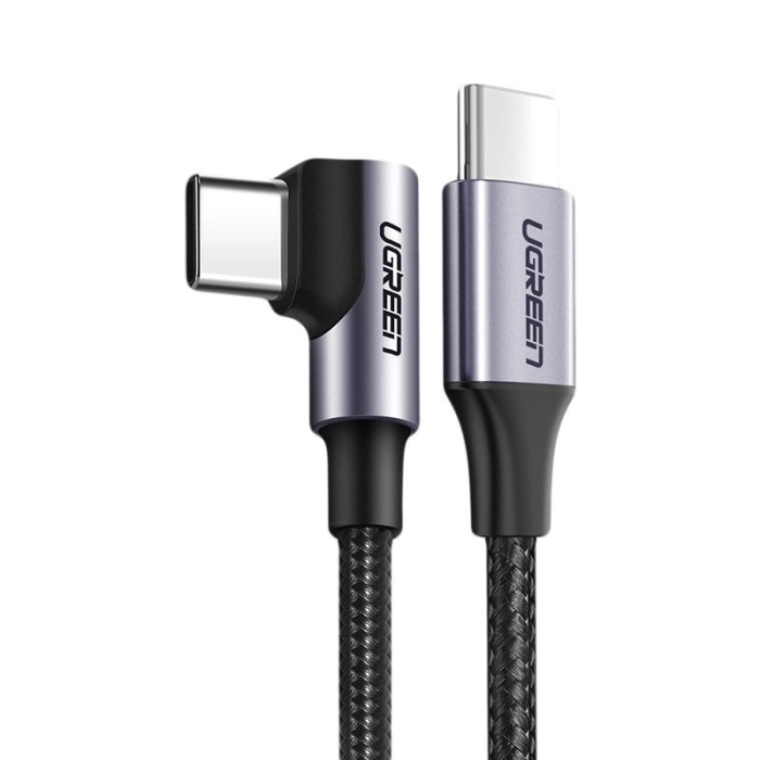 Ugreen US255 50125 USB-C - USB-C PD QC cable 60W 3A 480Mb/s 2m - gray