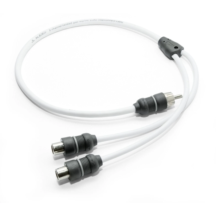 JL Audio JLM-XMD-WHTAICY-1M2F Y Adaptor - 1 Male to 2 Female JL Audio JLM-XMD-WHTAICY-1M2F Y Adaptor - 1 Male to 2 Female