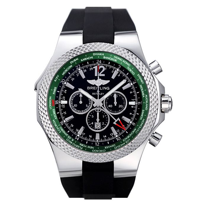 Breitling Breitling for Bentley Special Edition GMT Chronograph Men's Watch A47362S4.B919-210S