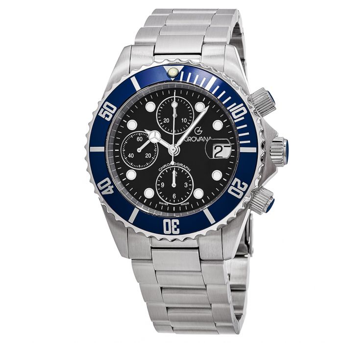 Grovana Diver Automatic Chronograph  Men's Watch 1571.6135