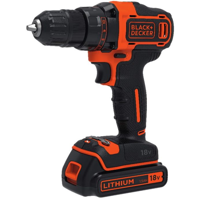 BLACK+DECKER BDCDD186KB / 18V / 2x1,5 Ah (BDCDD186KB)