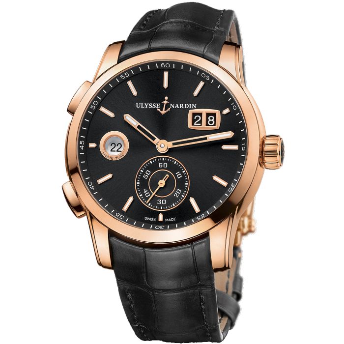 Ulysse Nardin Dual Time Manufacure Men's Watch 3346-126.92