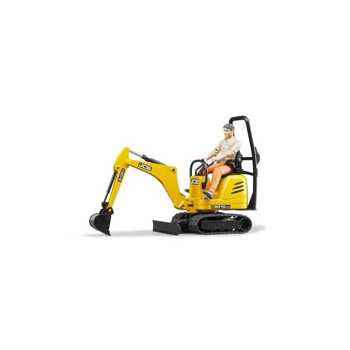 Bruder JCB Micro Excavator 8010 CTS and Man (62002)