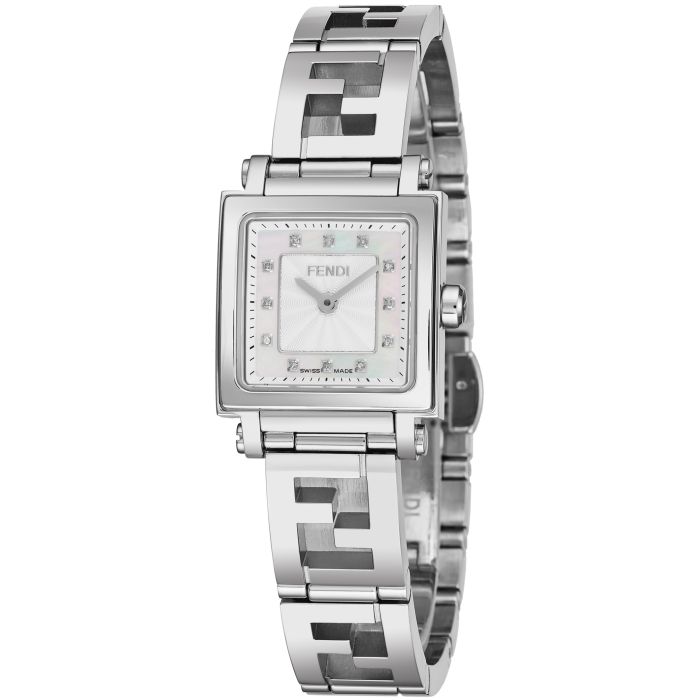 Fendi Quadro Ladies Watch F605024000D1
