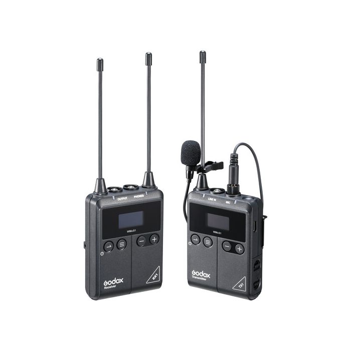 Godox WMicS1 Kit Wireless Lavalier Microphone System (Godox WMicS1 Kit 1)