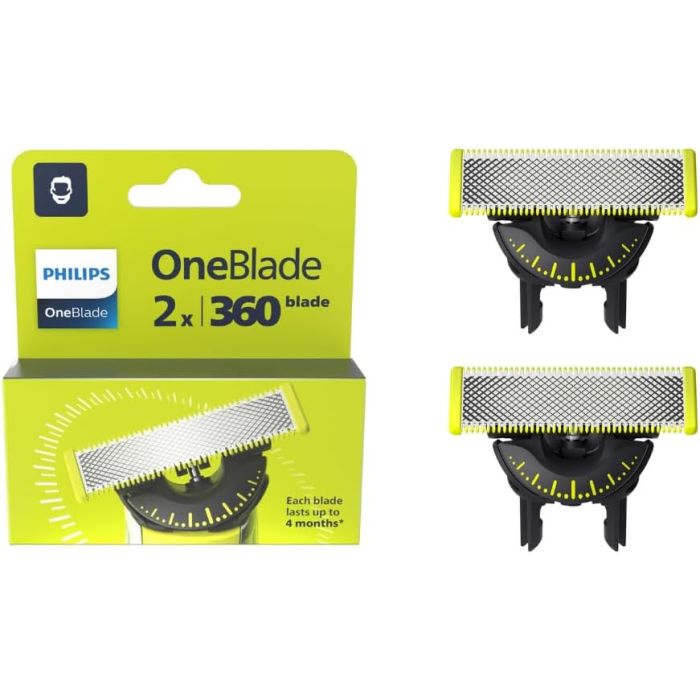 Philips OneBlade 360 replacement blade 2pcs (QP420/50) Philips OneBlade 360 replacement blade 2pcs (QP420/50)