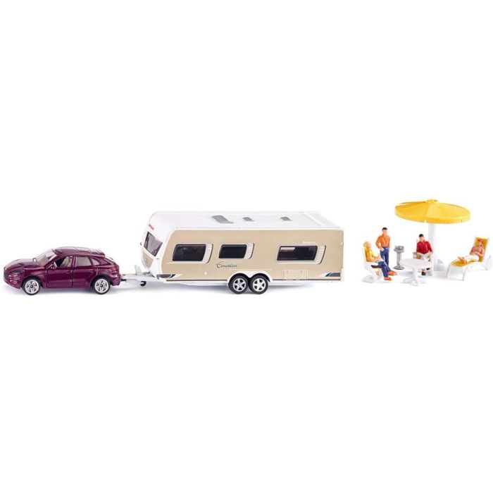 Siku Car with caravan (2542)