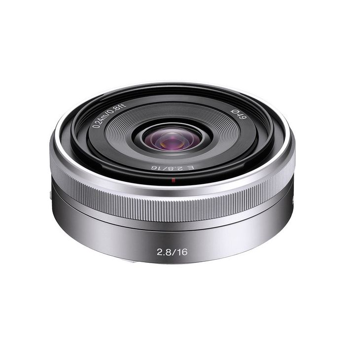 Sony E 16mm F/2.8 Silver (SEL16F28)