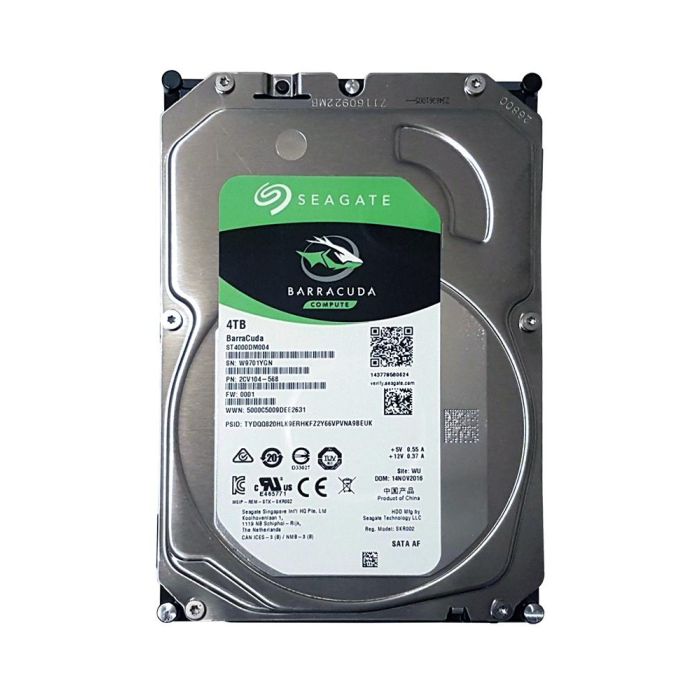 Seagate BarraCuda 4TB 3.5'' SATA3 5400RPM 256MB (ST4000DM004)