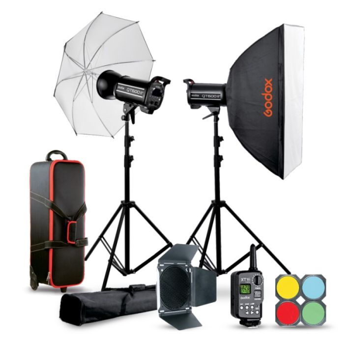Godox QTII 2xQT600IIM Studio Flash Kit