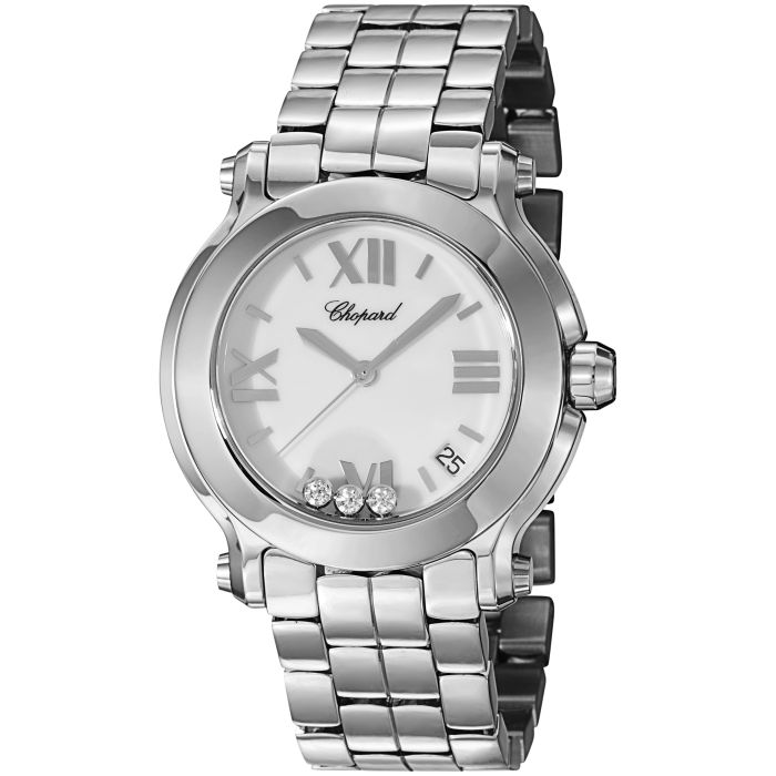 Chopard Happy Sport Round Ladies Watch 278477-3013