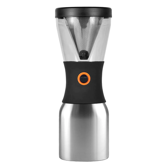 Asobu cold brew coffee maker Silver