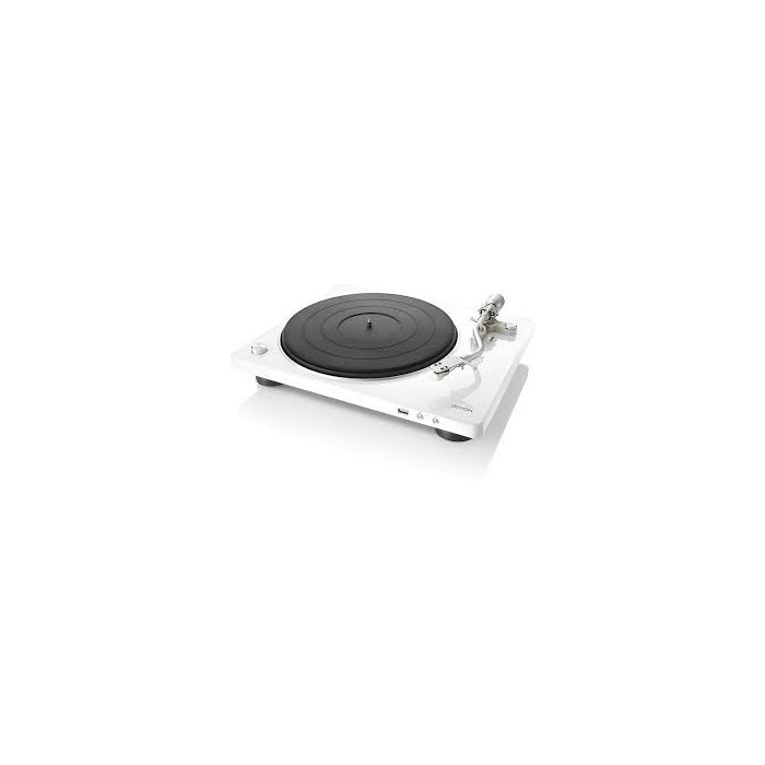 Denon DP-450USB White Premium Belt-Drive Turntable Denon DP-450USB White Premium Belt-Drive Turntable