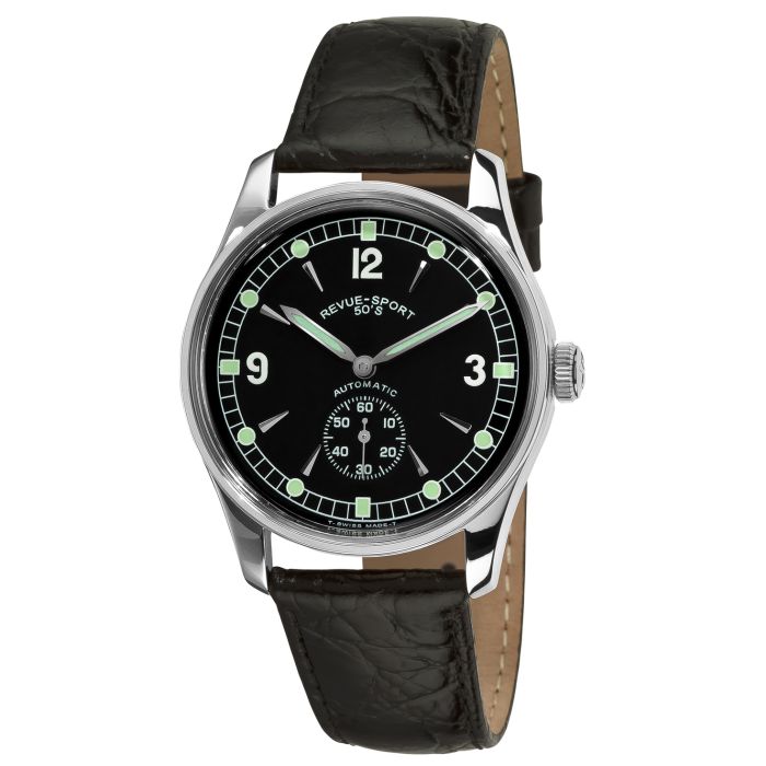 Revue Thommen Manufacture Collection Sport 50s Men's Watch 15001.2537 Revue Thommen Manufacture Collection Sport 50s Men's Watch 15001.2537