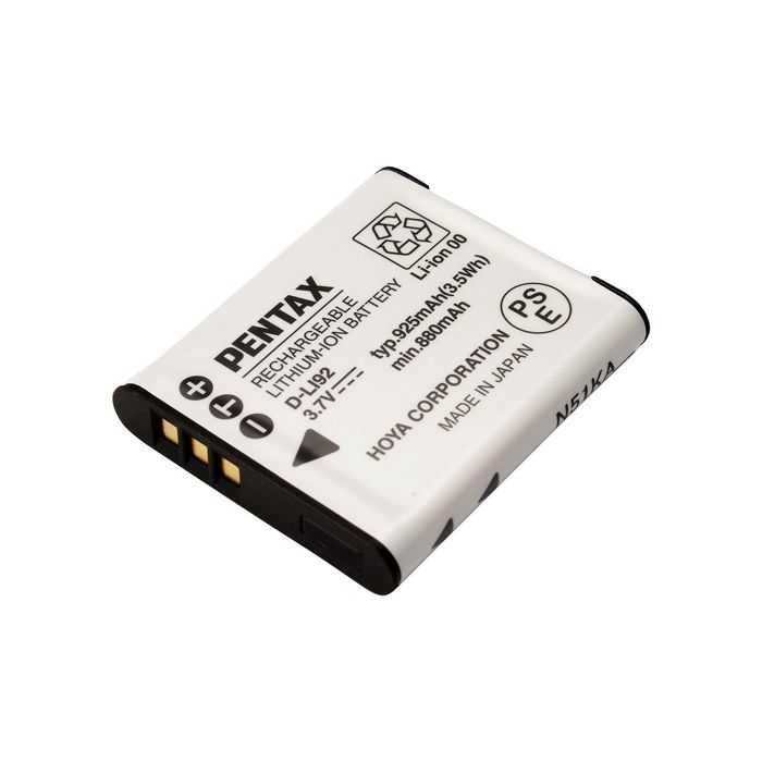 Pentax Rechargeable Li-ion Battery D-LI92