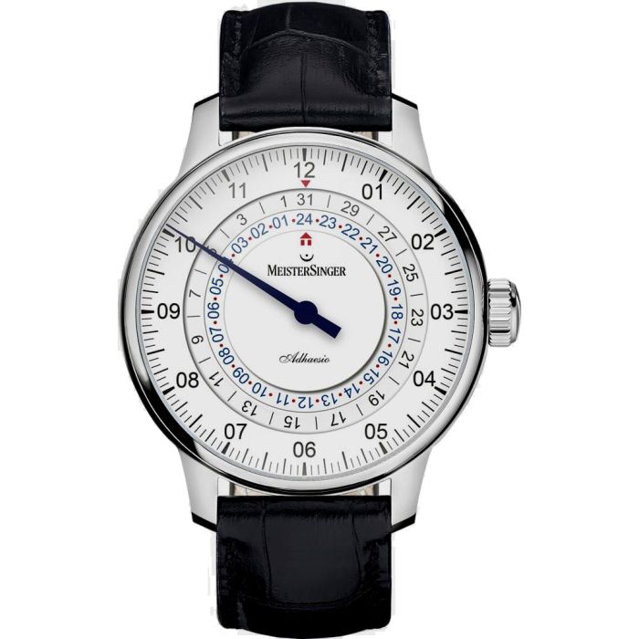 MeisterSinger Adhaesio Second Timezone Men's Watch AD901